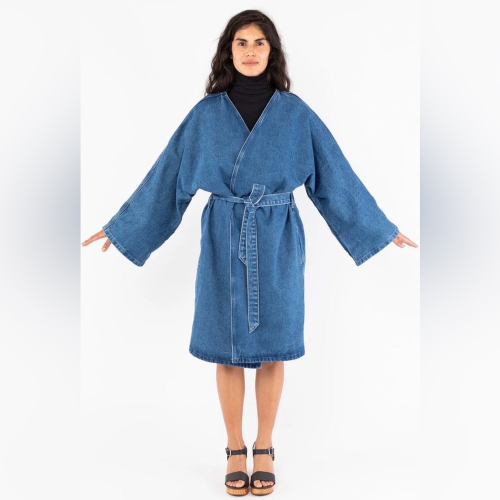 Denim Trenchcoat